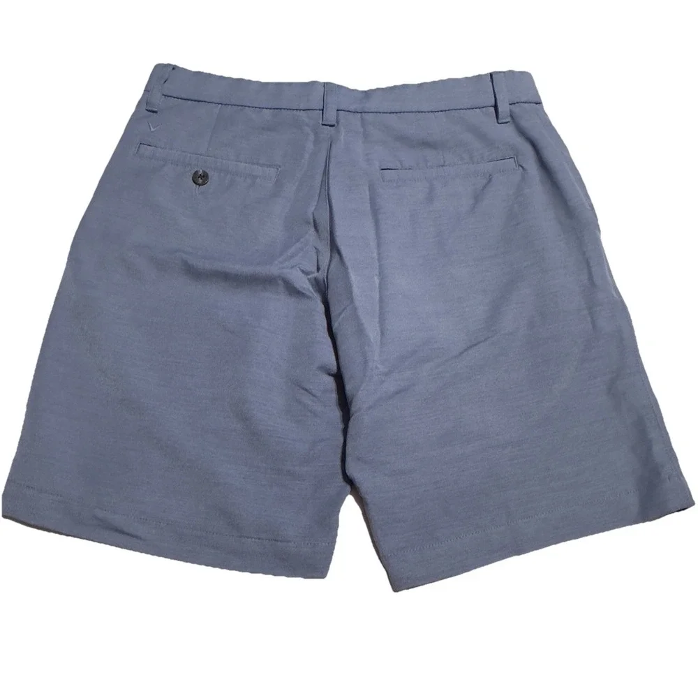 Callaway‎ Golf Shorts 32 Men Flat Front Blue 9